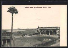 AK Agra, Deewans Khas With Thrones In Fort Agra  - India