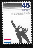 OLANDA - 1982 - PATTINAGGIO - NUOVO MNH ** (YVERT 1172 - MICHEL 1199) - Unused Stamps