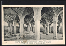 AK Delhi, Chausat Khamba, Pillared Hall, Tomb Of Mirza Aziz Kokal  - India