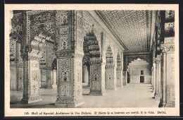 AK Delhi, Hall Of Special Audience In The Palace  - Inde