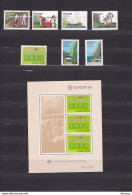 MADERE 1984 Année Complète, Full Year, Jahrgang  Yvert 95-101 + BF 5 NEUF** MNH Cote : 22,75 Euros - Madeira