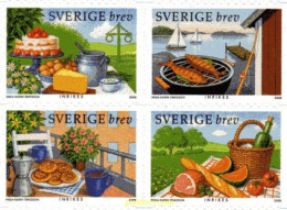 364222 MNH SUECIA 2008 GASTRONOMIA ESTIVAL - Nuevos