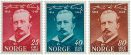 672754 HINGED NORUEGA 1949 CENTENARIO DEL NACIMIENTO DE ALEXANDRE L. KIELLAND - Used Stamps
