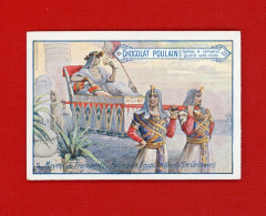 Chromo Poulain Moyens De Transports    Palaquin Égyptien   ( Egypte Ancienne Avant L'ère Chrètienne ) - Poulain