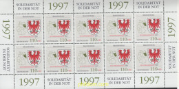 146662 MNH ALEMANIA FEDERAL 1997 PRO VICTIMAS DE LAS INUNDACIONES - Unused Stamps