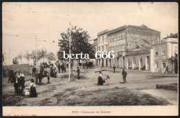 Porto * Foz Do Douro * Esplanada Do Castelo * Nº 163 Edição Emilio Biel * Circulado 1909 - Porto