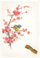 ANIMAUX - Oiseaux - Oiseau Sur Une Branche D'arbre - Stecatherine - Carte Postale - Birds