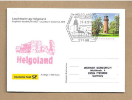 Los Vom 16.05 -  Sammlerkarte Helgoland 2016 - Cartas & Documentos