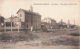 Amagne Lucquy * La Gare , Vue Prise Du P. à N. * Ligne Chemin De Fer Ardennes - Other & Unclassified