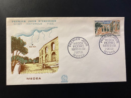 Enveloppe 1er Jour "Médéa (Algérie)" - 07/10/1961 - 1318 - Historique N° 397 - 1960-1969