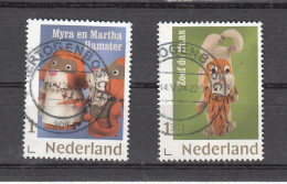 Nederland Persoonlijke Zegels: Fabeltjeskrant: Myra En Martha Hamster + Zoef De Haas Gestempeld - Gebruikt