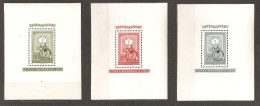 Hungary 1951 Mi 1201 BL 20-22 ** MNH - Unused Stamps