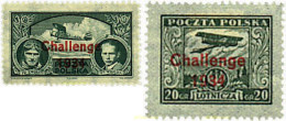 722449 HINGED POLONIA 1934 TROFEO INTERNACIONAL DE AVIACION - Unused Stamps