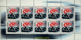 10448 MNH ALEMANIA FEDERAL 1999 CENTENARIO DEL AUTOMOVIL CLUB ALEMAN - Unused Stamps