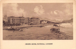 Suisse - LUCERNEGrand Hôtel National - Lucerne