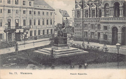 POLSKA Poland - WARSZAWA - Pomnik Kopernika - Nakl. H. P. 73 - Pologne