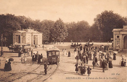 Belgique - BRUXELLES - Tram Bois Place Royale 291 à L'entrée Du Bois De La Cambre - Ed. Neurdein ND Phot. 25 - Vervoer (openbaar)