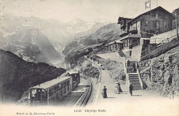 Schweiz - SCHYNIGE PLATTE (BE) Zahnradbahn - Hotel Bellevue - Verlag Wehrli 13548 - Sonstige & Ohne Zuordnung