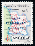 Angola - 1974 - Youth Philately / 1955 Type - Map - MNH - Angola