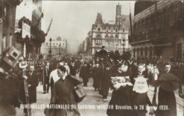 BRUXELLES : Funérailles Nationales Du Cardinal MERCIER Le 28 Janvier 1926. - Célébrités