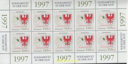 146662 MNH ALEMANIA FEDERAL 1997 PRO VICTIMAS DE LAS INUNDACIONES - Ungebraucht