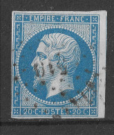 Lot N°62 N°14, Oblitéré PC 510 BRESSUIRE(75), Indice 3 - 1853-1860 Napoléon III