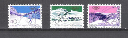 Liechtenstein 1979 Olympic Winter Games Lake Placid ** MNH - Nuevos