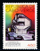 Cabo Verde - 1979 - 20th Anniversary Of Pindjiguiti Massacre - MNH - Isola Di Capo Verde