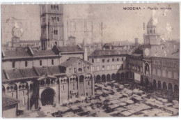 1925    MODENA 2 PIAZZA GRANDE   MERCATO - Modena