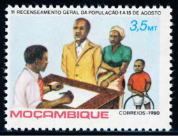 Mozambique - 1980 - Population Census - MNH - Mozambique