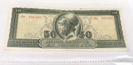 Greece 50 Drachmai 1955 Pick 191a VF/EF - Greece