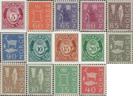 672785 HINGED NORUEGA 1962 CIFRA - Used Stamps