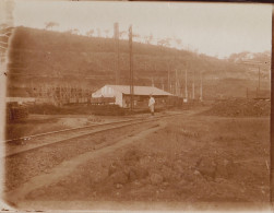 Photo Afrique Congo Usine Et Mine De Panda Likasi Katanga UMHK Gare Chemin De Fer - Africa