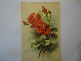 FRANCE    POSTCARDS  ROSES  1952 - Other & Unclassified