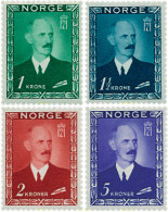 101910 MNH NORUEGA 1946 PERSONAJES - Unused Stamps