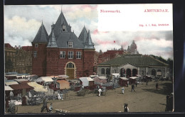 AK Amsterdam, Nieuwmarkt  - Amsterdam