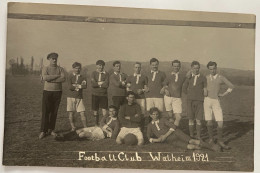 Carte Photo ( 68 ) Walheim 1921 Mulhouse Football Club ( REFCP2 ) - Sports