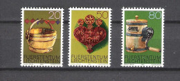 Liechtenstein 1980 Wooden Utensils Of The Alps  ** MNH - Unused Stamps