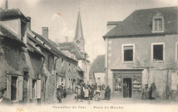 Charenton Du Cher * La Place Du Marché * Villageois * Commerce Magasin - Autres & Non Classés