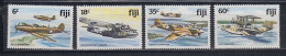 Fidji  1981 Airplanes WWII 4v ** Mnh  (59830) - Fiji (1970-...)