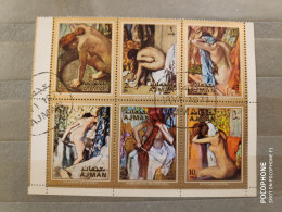 1971	Ajman	Paintings 6 - Adschman