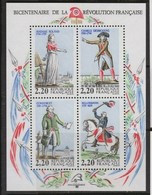 T118 - FRANCE – 1989 - BLOCKS - BLOCS - REVOLUTION FRANCAISE - Y&T # 10 NEUF ** MNH - Cote 4,50 € - Révolution Française