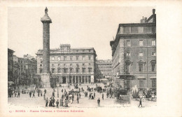 ITALIE - Roma - Piazza Colonna E Colonna Antonina - Carte Postale Ancienne - Other Monuments & Buildings