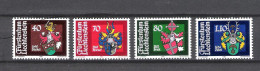 Liechtenstein 1980 Coat Of Arms Of The Landammanns (I) ** MNH - Nuovi