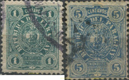 666126 USED PARAGUAY 1884 LITOGRAFIA. LEON - Paraguay