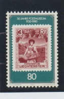 Liechtenstein 1980 50st Anniversary Of The Postal Museum ** MNH - Nuovi