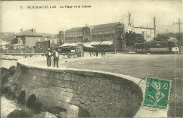 13  MARSEILLE - LA PLAGE ET LE CASINO (ref A626) - Canebière, Stadtzentrum