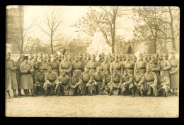 Carte Photo Militaire  Soldats Du 43eme Regiment  ( Format 9cm X 14cm ) - Régiments