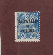 WALLIS ET FUTUNA  - 24 De 1922/1925 - Neuf * - Timbre De La Nouvelle Calédonie Surchargé - 50c. Bleu  - 2 Scan - Neufs