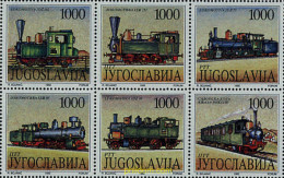 601404 MNH YUGOSLAVIA 1992 LOCOMOTORAS DE VAPOR - Ungebraucht